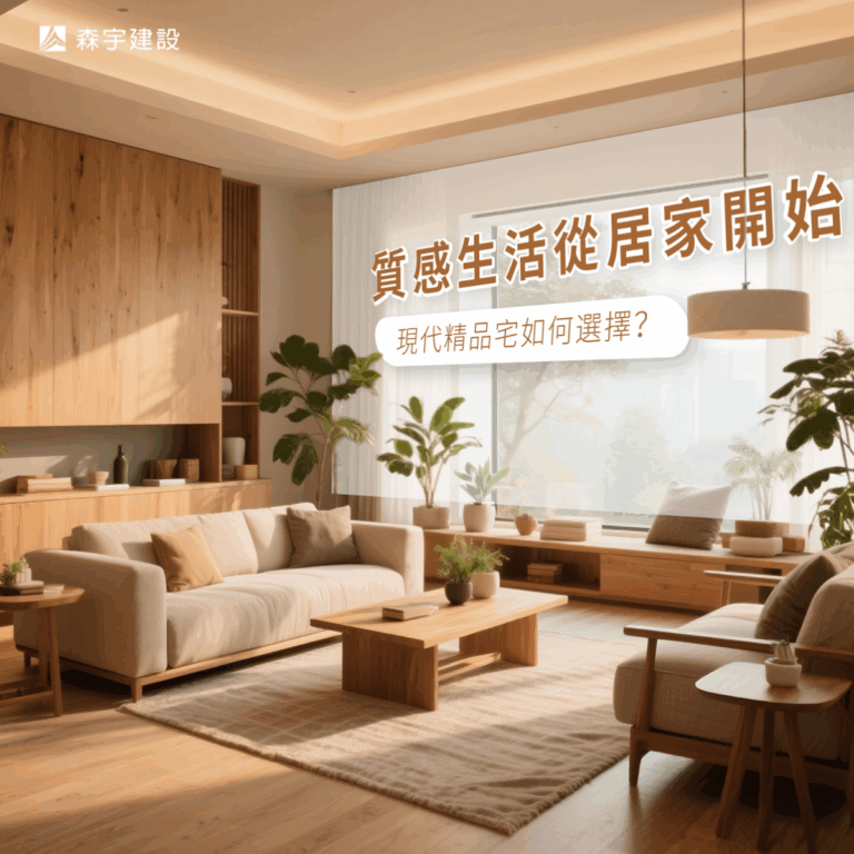 現代精品宅如何選擇？