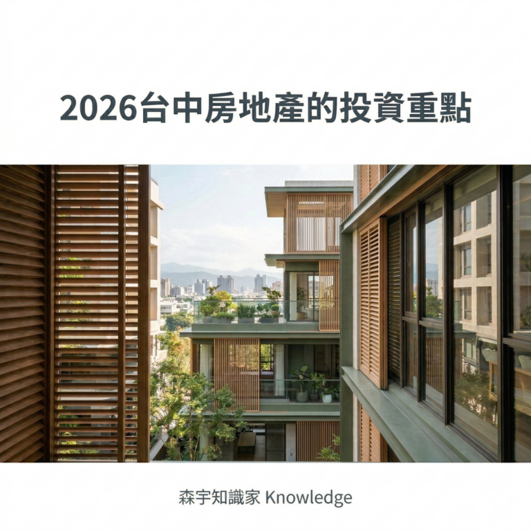 2026台中房地產的投資重點